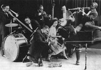 Banda de King Oliver-Chicago. 1923